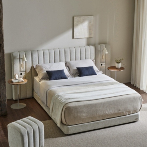 한샘 유로 505 부티크 패브릭 침대 K