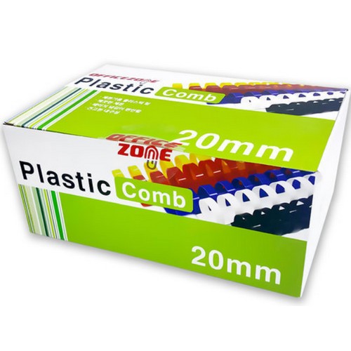 오피스존  플라스틱 제본링 20mm