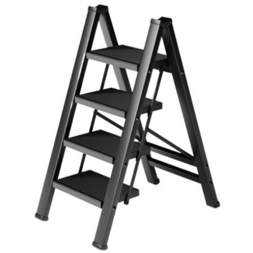 코끼리리빙  알루미늄 가정용 접이식 무광 사다리