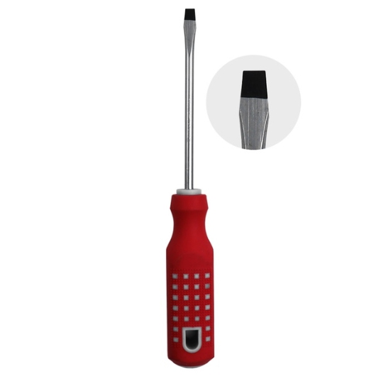 퀸즈 사각그림 소프트 일자 드라이버 (5 x 100mm)