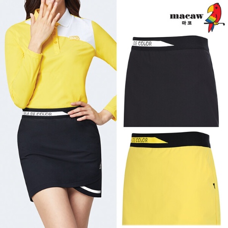 마코 밑단 포인트 큐롯 스커트 MLW2CU61
