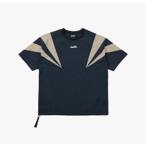 디아도라 그랜드슬램 피스테 반팔 티셔츠 D4223TRS41NVD