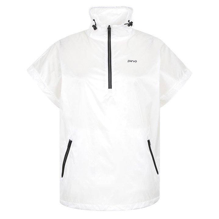 핑  나일론 홑곁 아노락 민소매 점퍼 121C2JP271_WH