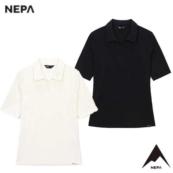 네파 골지 반팔 폴로 티셔츠 7K45249