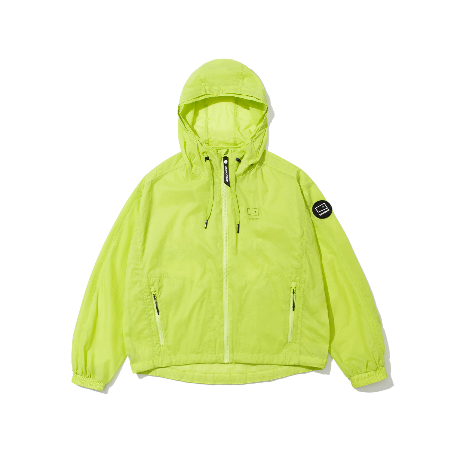 제로그램  크롭 윈드 자켓 ZW1JKM2322LIM