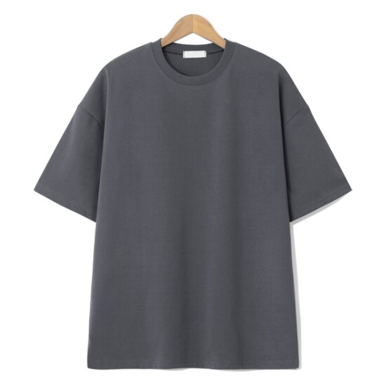 MNC 실켓 오버핏 트임반팔티 MDBT682AD