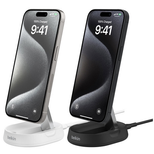 벨킨  부스트차지 프로 15W Qi2 컨버터블 마그네틱 무선충전 스탠드 WIA008bt