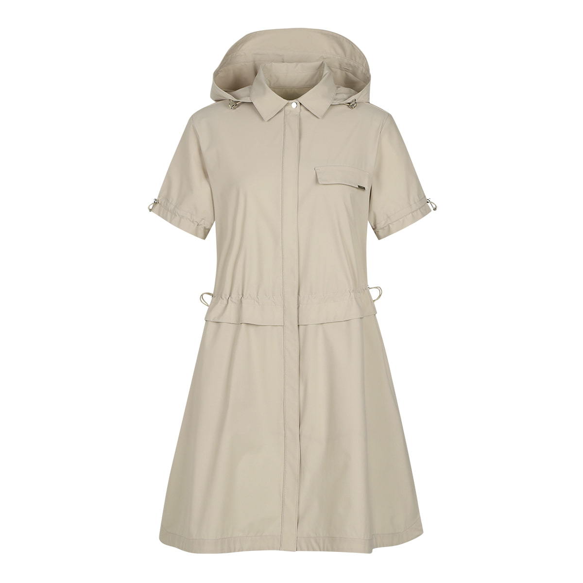 레노마골프  생활방수형 후드 카라 반팔 원피스 RWONN5372-508