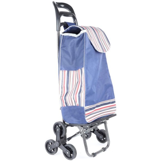 코아  3휠 패턴 접이식 시장바구니