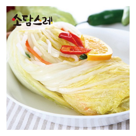 소담스레 백김치 2kg [1개]