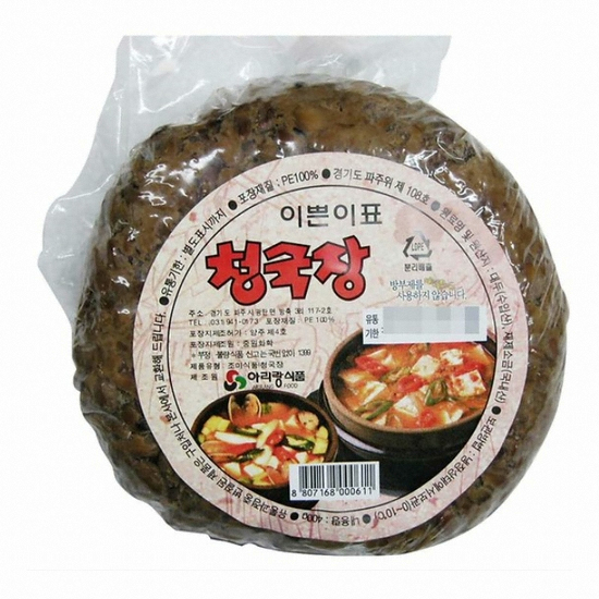 아리랑식품 이쁜이표 청국장 400g