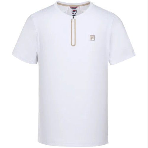 휠라  탑플레이어 헨리넥 반팔티 FS2RSG2323X_WHI