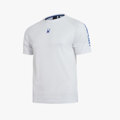 스파이더  유로스포츠 반팔 티셔츠 SPIMCNRS222U-WHT