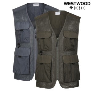 웨스트우드  경량 메쉬 낚시 베스트 WO2MTVT609