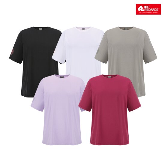 레드페이스 AM써플 오버핏 라운드 하프티 REWFTSM24651