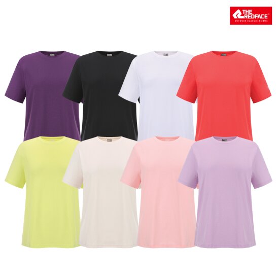 레드페이스 AM써플 라운드 하프티셔츠 REWFTSM24650