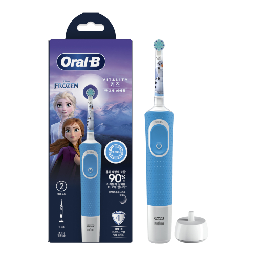 브라운 오랄비 D100K 바이탈리티 키즈 겨울왕국