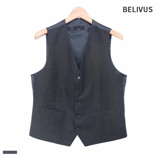 빌리버스 남성 브이넥 수트 정장 베스트 BAX134