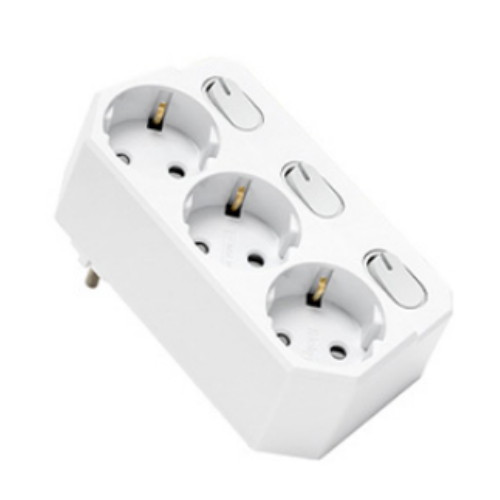 천하지엘씨 아이정 더좋은 3구 16A 프리미엄 개별스위치 회전형 멀티탭