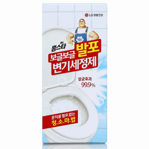 LG생활건강 홈스타 보글보글 발포 변기세정제 60g 3개입