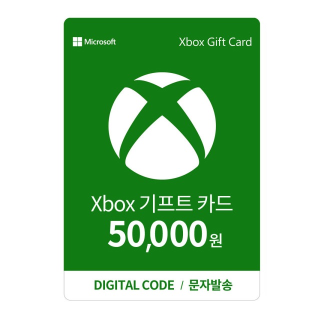 Microsoft  XBOX 기프트 카드 국내