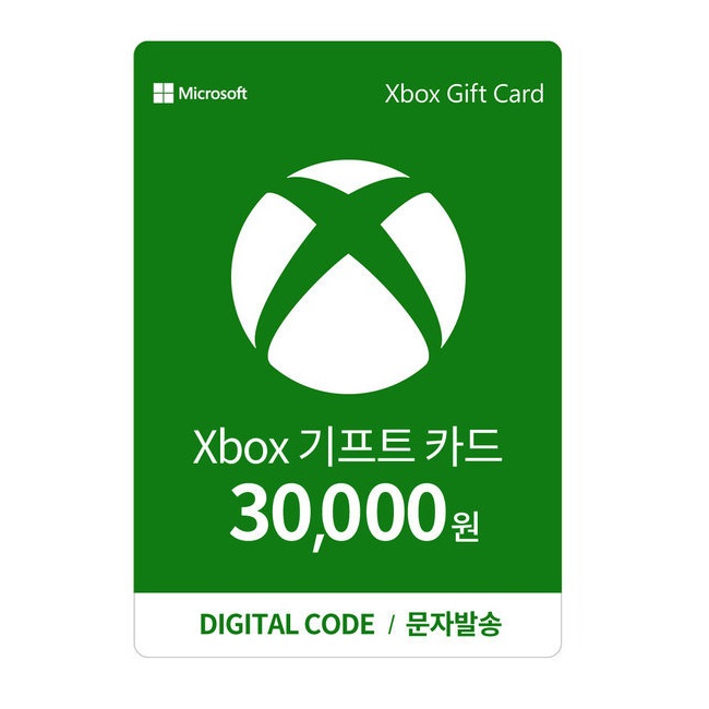 Microsoft  XBOX 기프트 카드 국내