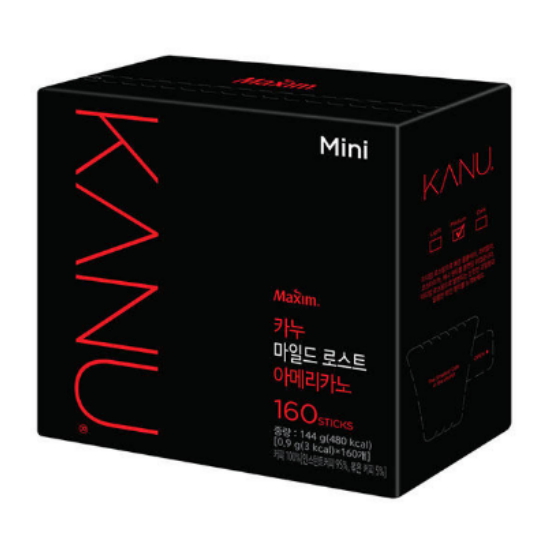 동서식품 카누 미니 마일드 로스트 아메리카노 160개입