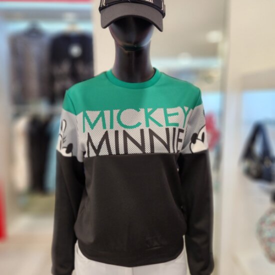 디즈니골프  기능성 라운드 맨투맨 티셔츠 DD1LTR018