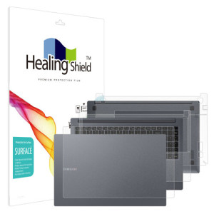 폰트리 힐링쉴드 삼성전자 갤럭시북4 NT750XGQ NT750XGR 무광 외부보호필름 3종 세트