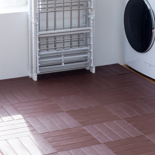 아임홈  셀프코디 버티칼 데크타일 브라운