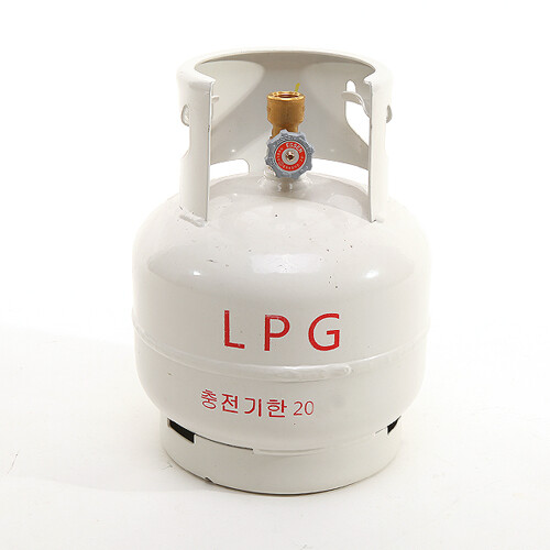 원테크  나비아 스틸 LPG 가스통 3kg
