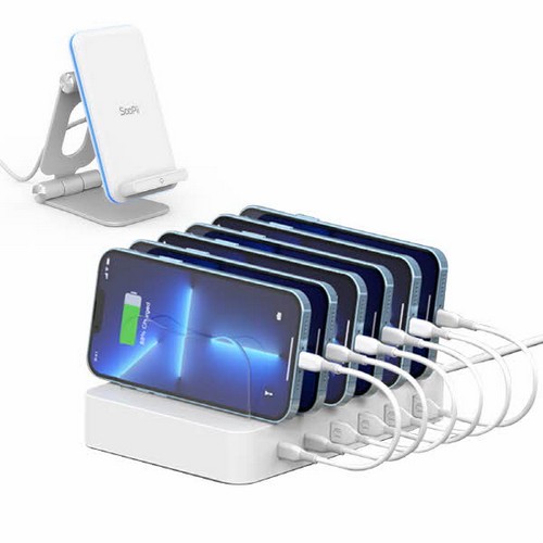 멜로디코리아  PD PPS 60W 6포트 멀티충전기 CS60PD