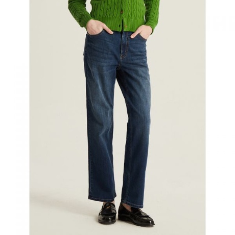 올젠 여성 쿨맥스 워싱 데님 팬츠 ZLE5DP2302