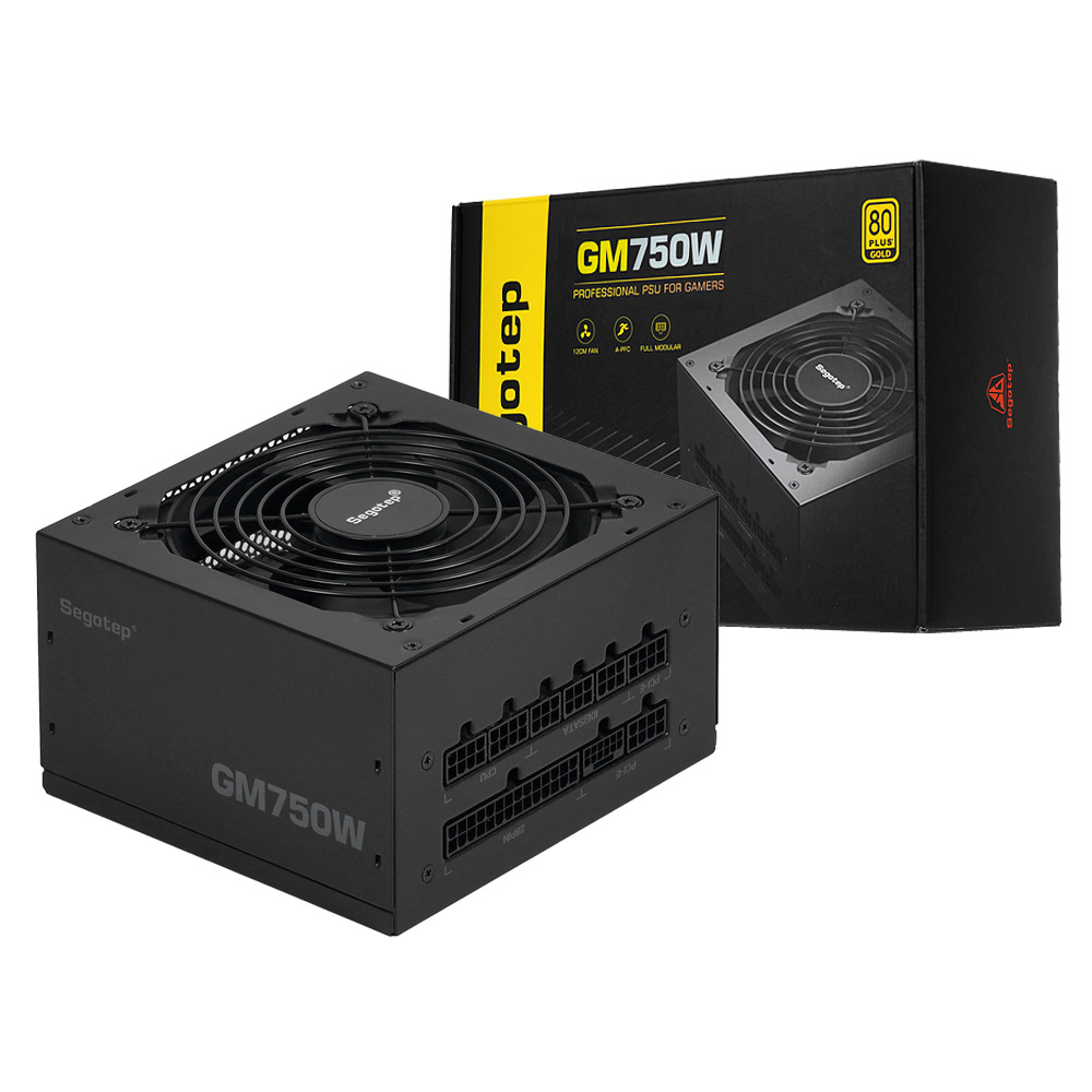 Segotep  GM750W 80PLUS골드 풀모듈러 ATX3.1 블랙