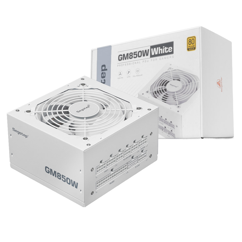 Segotep  GM850W 80PLUS골드 풀모듈러 ATX3.1 화이트