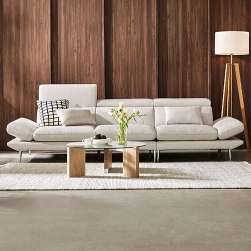 자코모 메이트 멀티 기능성 젠위브 패브릭 소파 4인용