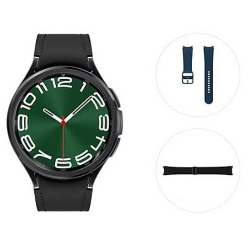 삼성전자  갤럭시워치6 클래식 47mm 블루투스+더블 스트랩 패키지