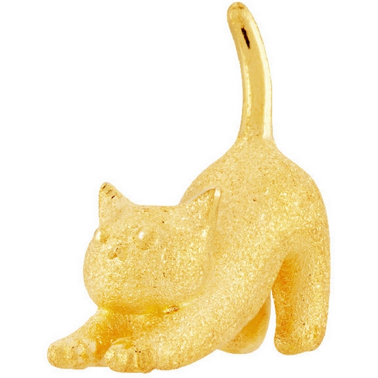 한국금거래소  반려동물 고양이 미니 피규어 3g