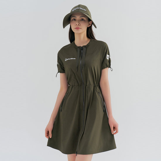 테일러메이드  집업 반팔 원피스 TWONN6103-816