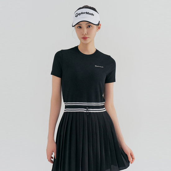 테일러메이드  하이브리드 니트 반팔 원피스 TWSON6231-199