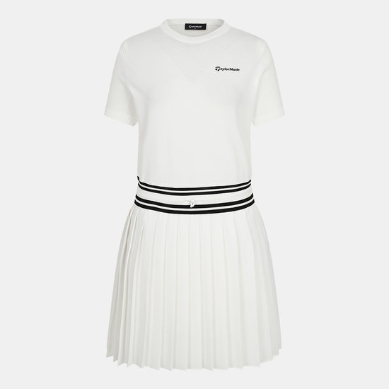 테일러메이드  하이브리드 니트 반팔 원피스 TWSON6231-100