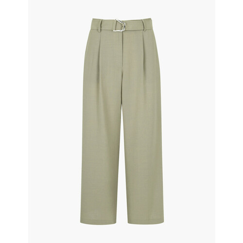 나이스클랍 와이드 밴딩 팬츠 N242XWP402