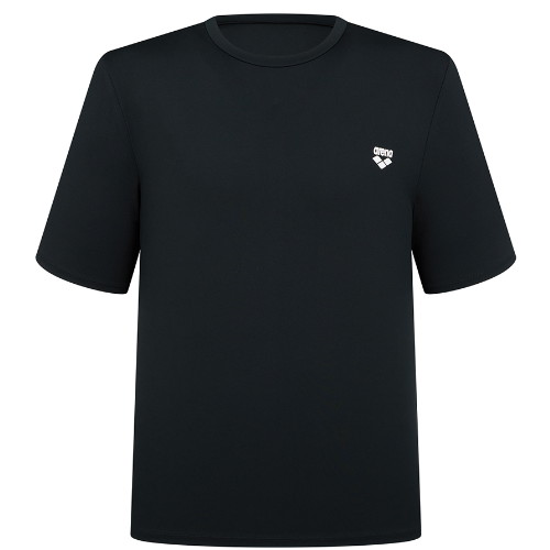 아레나  남성 아일랜드 레저 반팔 래쉬가드 A4BM1PR02BLK
