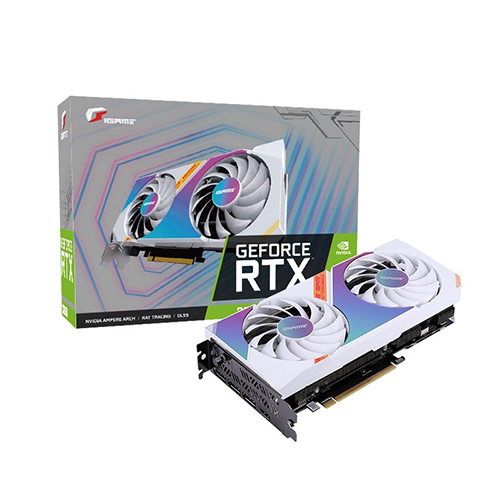 Colorful iGame 지포스 RTX 3050 Ultra DUO OC V2 D6 8GB White