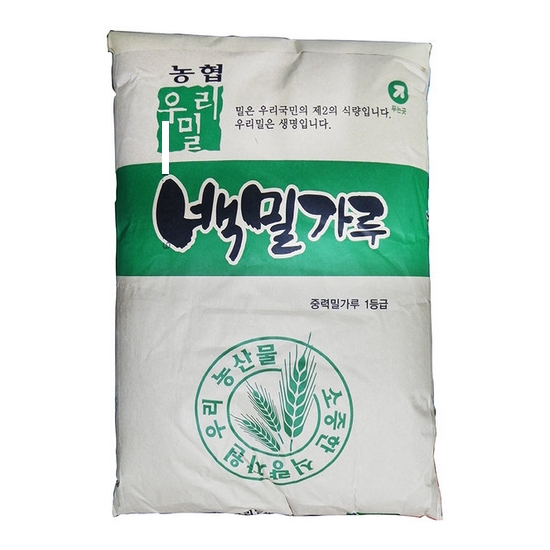 농협 우리밀 백밀가루 20kg[1개]