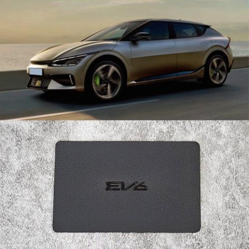 MLC 가죽 NFC 카드키 커버 기아 EV6 전용