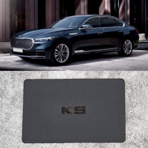 MLC 가죽 NFC 카드키 커버 기아 더뉴 K9 2세대 전용