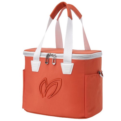 마스터바니에디션  메탈 빅 심볼 배색 보냉백 421D1BG0007_OR