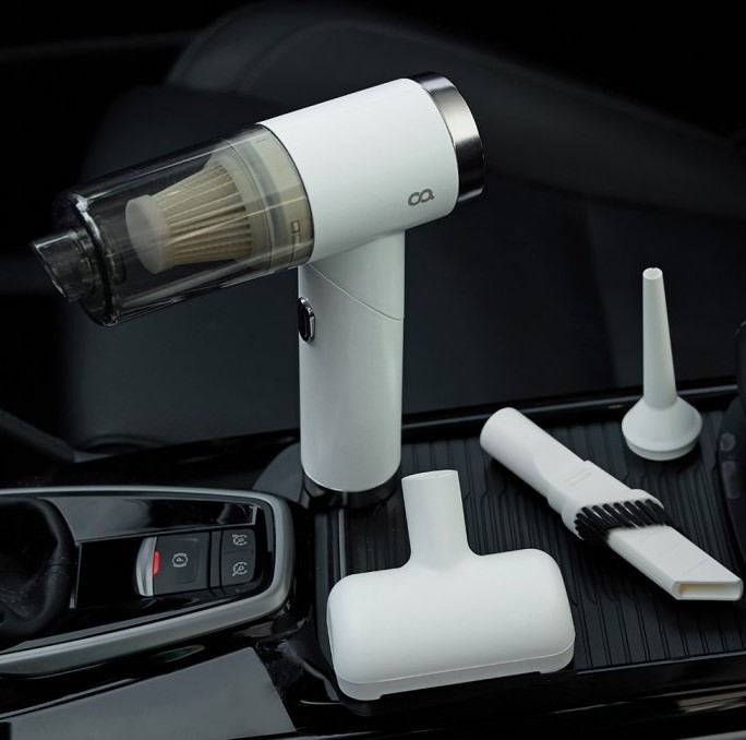 오아  클린건 접이식 차량용 무선 에어건 청소기 OCL-037WH
