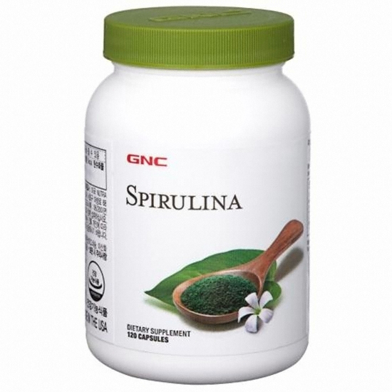 GNC 스피루리나 120캡슐